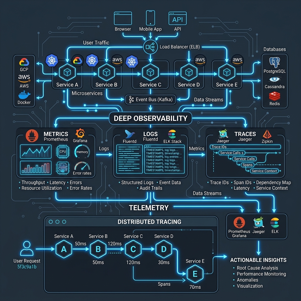 Observability Engineering Diagram